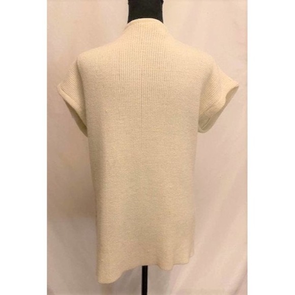 vintage '80s cream Baard & Beards sweater vest - Picture 3 of 5